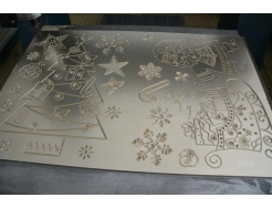 多层次浮雕击凸版